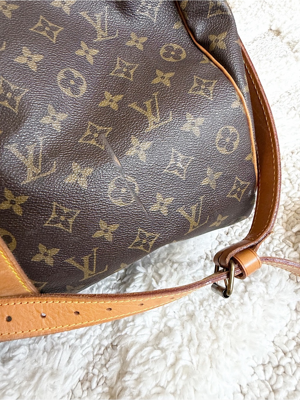 SOLD🌺Louis vuitton monogram keepall 50 Bandoulière duffle travel bag men women - Picture 12 of 16